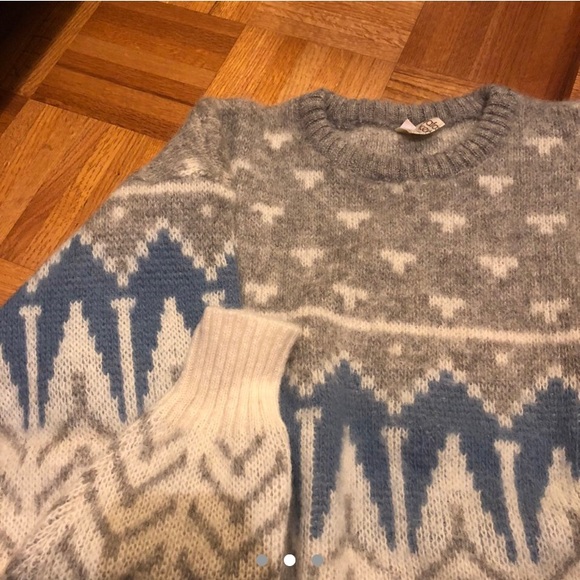 SOLD vintage iceland wool sweater - Picture 2 of 3